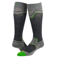 Snow Junkie Ultra Lightweight Over-The-Calf Sock - Charcoal swatch - by Wigwam Socks