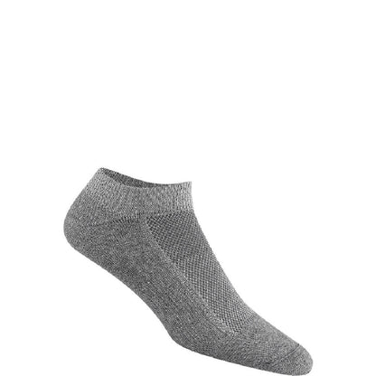 Cool-Lite Low-Cut Lightweight Sock - Grey full product perspective - made in The USA Wigwam Socks