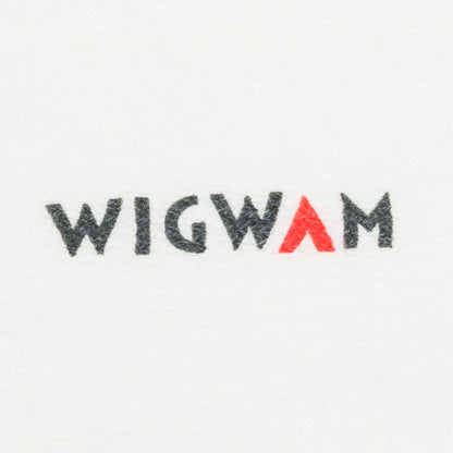 Advantage Crew Sock - White knit-in logo - made in The USA Wigwam Socks