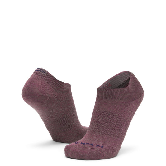 Axiom No Show Sock With Merino Wool - Catawba Grape full product perspective