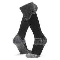 Snow Junkie Ultra Lightweight Over-The-Calf Sock - Black swatch - by Wigwam Socks