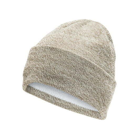 Oslo Acrylic and Wool Cap - Grey Twist full product perspective