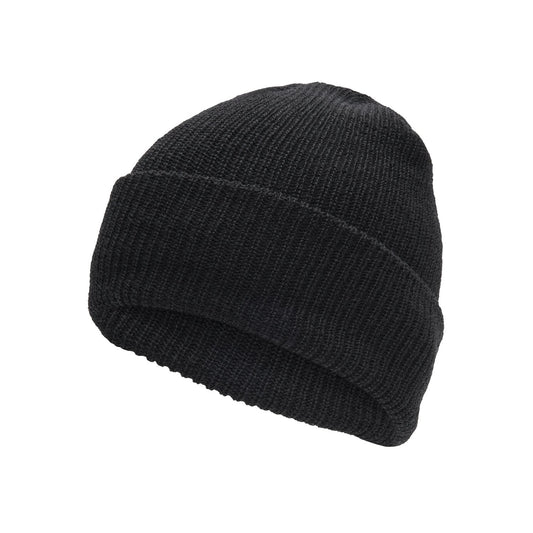 1015 Worsted Wool Hat - Black full product perspective
