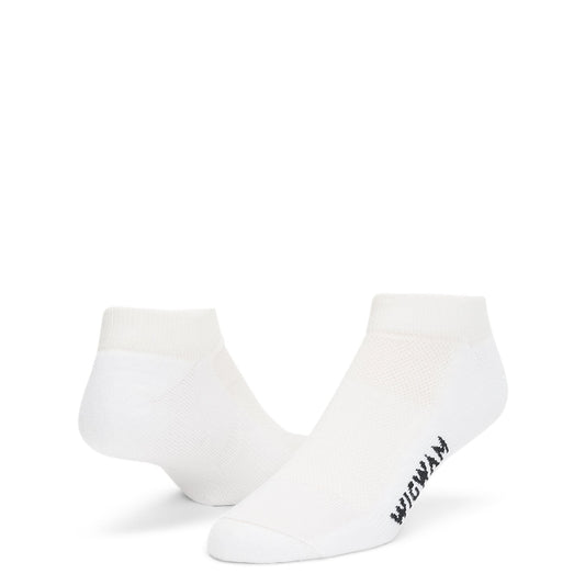 Cool-Lite Low-Cut Lightweight Sock - White full product perspective