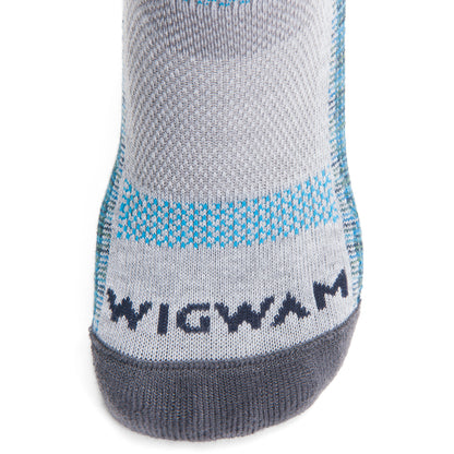 Ultra Cool-Lite Low Sock - Caribbean toe perspective - made in The USA Wigwam Socks