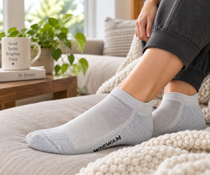 Cool-Lite Low-Cut Lightweight Athletic Sock - Lifestly image - made in The USA Wigwam Socks