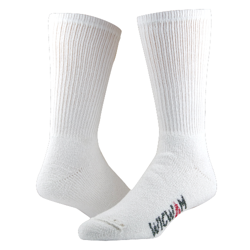 Thick white online cotton socks
