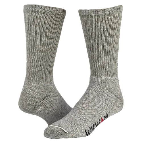 King Cotton Crew Heavyweight Athletic Cotton Sock
