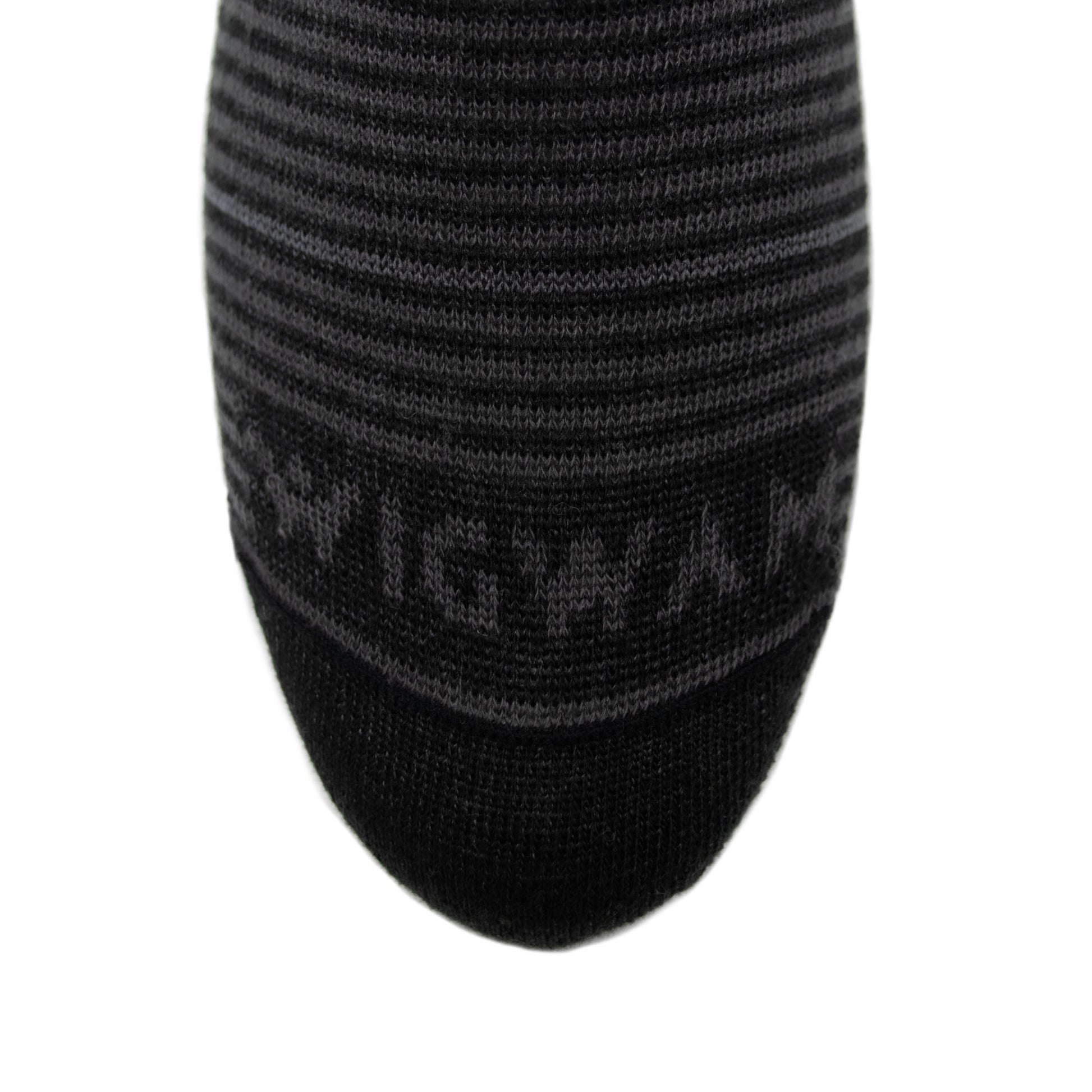 Easy Fit II Ultralightweight Diabetic Sock - Black toe - made in The USA Wigwam Socks