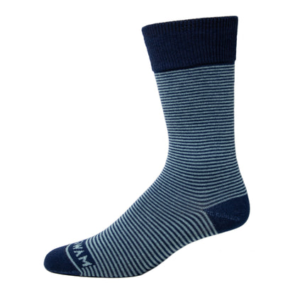 Easy Fit II Ultralightweight Diabetic Sock - Blue side - made in The USA Wigwam Socks