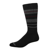 Easy Fit Ultralight Crew Sock - Black swatch - made in The USA Wigwam Socks