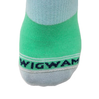 Supersonic No Show Ultralight Sock - Arcadia swatch - made in The USA Wigwam Socks