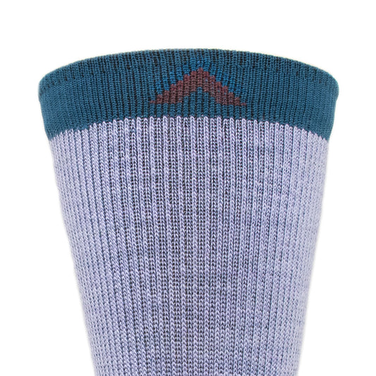 Rebel Lightweight Mid-Crew Sock - Lilac cuff