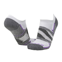 Phantom No Show Lightweight Sock - White swatch - by Wigwam Socks