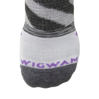 Phantom No Show Lightweight Sock - White swatch - made in The USA Wigwam Socks