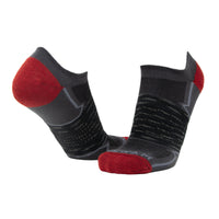 Phantom No Show Lightweight Sock - Charcoal swatch - by Wigwam Socks
