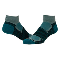 Phantom Quarter Lightweight Sock - Mineral Blue swatch - by Wigwam Socks