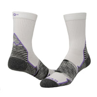 Phantom Mid-Crew Lightweight Sock - White swatch - by Wigwam Socks