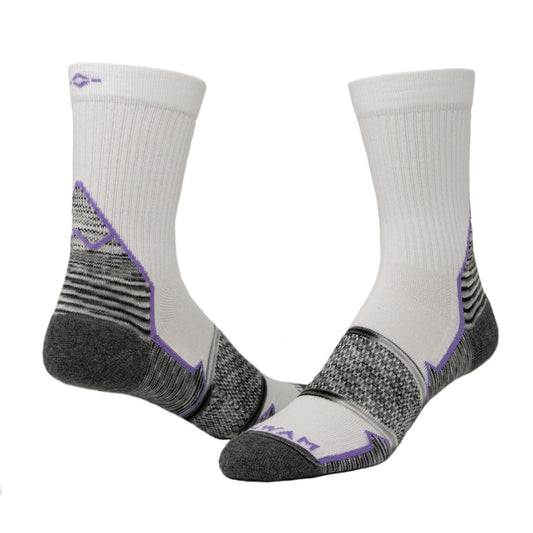 Phantom Mid-Crew Lightweight Sock - White full product