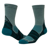 Phantom Mid-Crew Lightweight Sock - Mineral Blue swatch - by Wigwam Socks