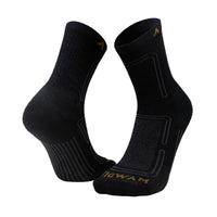 Alpaca Ultra Mid Crew Lightweight Sock - Black swatch - by Wigwam Socks