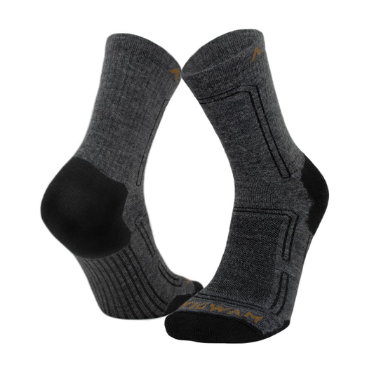 Alpaca Ultra Mid Crew Lightweight Sock - Charcoal full
