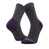 Alpaca Ultra Mid Crew Lightweight Sock - Purple Velvet swatch - by Wigwam Socks