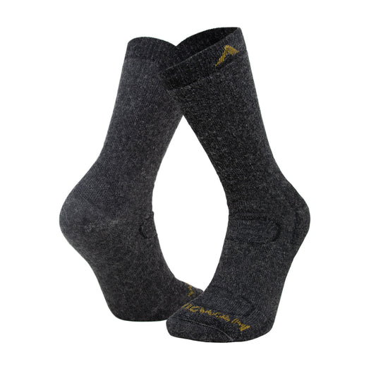 Alpaca Boot Midweight Sock - Charcoal full