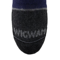 Wool Midweight Outdoor Crew - Navy swatch - made in The USA Wigwam Socks