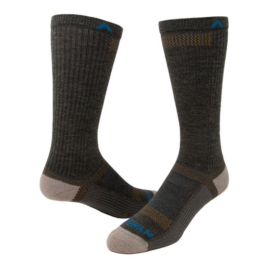 Merino Ultra Cool-Lite Lightweight Crew Sock - Olive green heather full product