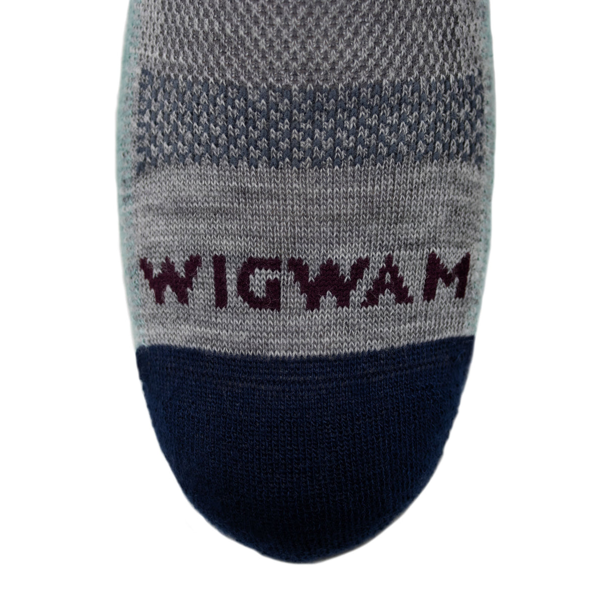 Merino Ultra Cool-Lite Low Ultra-lightweight Sock - Pewter toe - made in The USA Wigwam Socks