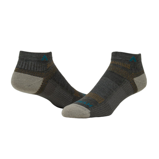 Merino Ultra Cool-Lite Low Ultra-lightweight Sock - Olive green full product