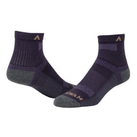 Merino Ultra Cool-Lite Ultra-lightweight Quarter Sock - Purple Velvet swatch - made in The USA Wigwam Socks