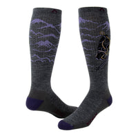 Ullr Lightweight OTC Lightweight Sock - Charcoal swatch - by Wigwam Socks
