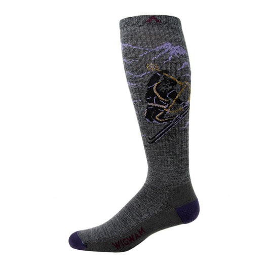 Ullr Lightweight OTC Lightweight Sock - charcoal side