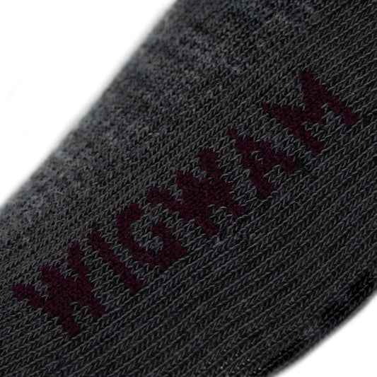 Ullr Lightweight OTC Lightweight Sock - charcoal logo