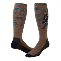 Ullr Lightweight OTC Lightweight Sock - Desert Brown swatch - by Wigwam Socks