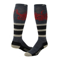 Hodag Lightweight OTC Sock - Black swatch - by Wigwam Socks