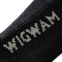 Hodag Lightweight OTC Sock - Black swatch - made in The USA Wigwam Socks