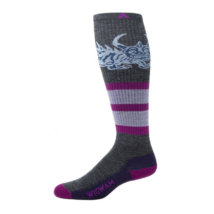 Hodag Lightweight OTC Sock - Purple side - made in The USA Wigwam Socks