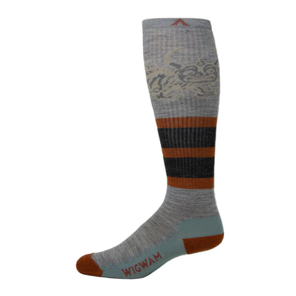 Hodag Lightweight OTC Sock - Blue side - made in The USA Wigwam Socks