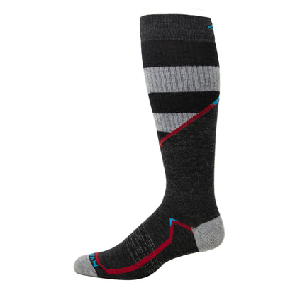 Snow Pulse Ultralight OTC Sock - Black side - made in The USA Wigwam Socks