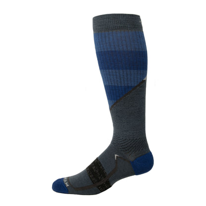 Snow Pulse Ultralight OTC Sock - Black sand side - made in The USA Wigwam Socks