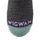 Fern Mid-Crew Lightweight Sock - Charcoal swatch - by Wigwam Socks