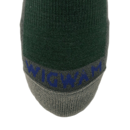 Fern Mid-Crew Lightweight Sock - Kashmir toe - made in The USA Wigwam Socks