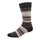 Fairisle Lightweight Crew Sock - Black swatch - by Wigwam Socks