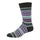 Fairisle Lightweight Crew Sock - Charcoal swatch - by Wigwam Socks