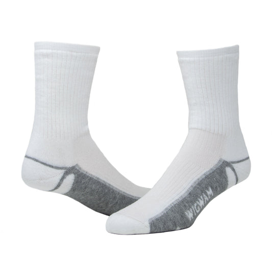 Thunder Mid-Crew Lightweight Sock - White full product