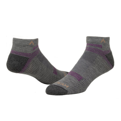 Ultra Cool-Lite Low Lightweight Sock - Pewter full - made in The USA Wigwam Socks