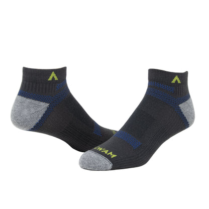 Ultra Cool-Lite Low Lightweight Sock - Charcoal full - made in The USA Wigwam Socks